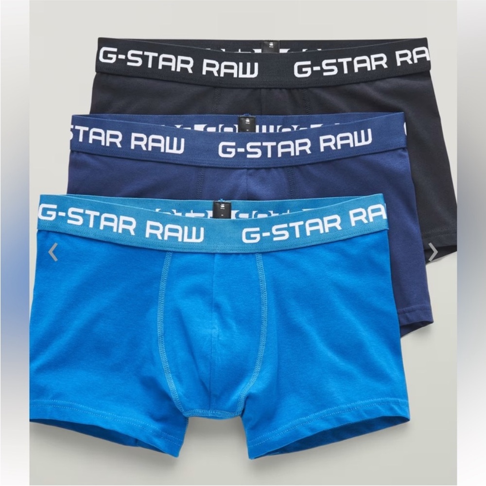 Men’s G-Star Raw 3 Pack Boxer Briefs